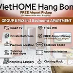 Private Apartment-2Bdrs-6Pax-Old Quarter