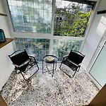 Sunny Old Quarter Apartment Near Train Street - Big Balcony, Kitchen- Self Check-In