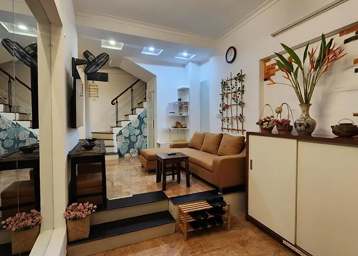 Top Location 3-4-5 Bedrooms House In Centre Of Ha Noi - Clean, Cozy And Private - The Tournesol