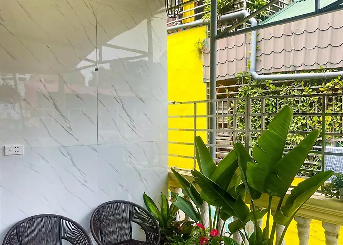 Sunny Garden Balcony In Old Quarter, Free Laundry, Free Water