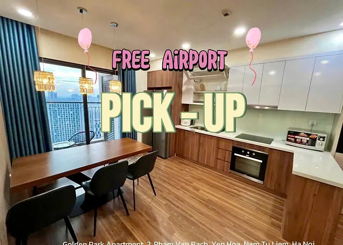 Asahi Luxstay - Golden Park Big Corner Apartment With Cau Giay Park View
