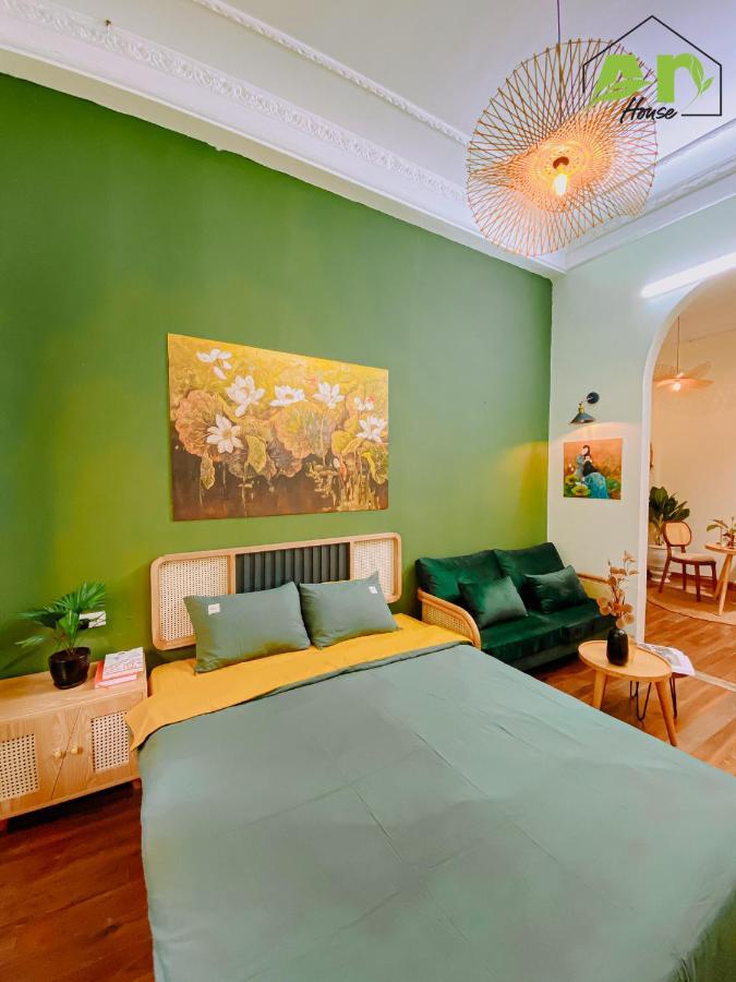 An House - Green Rustic Apt- Big Balcony - Netflix In Centre Hanoi