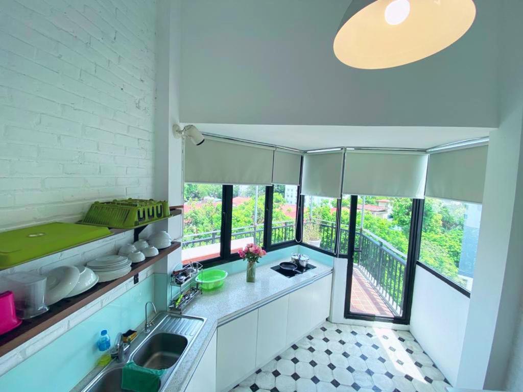 May - Amazing Rooftop Sky View 03 Homestay Hanoi