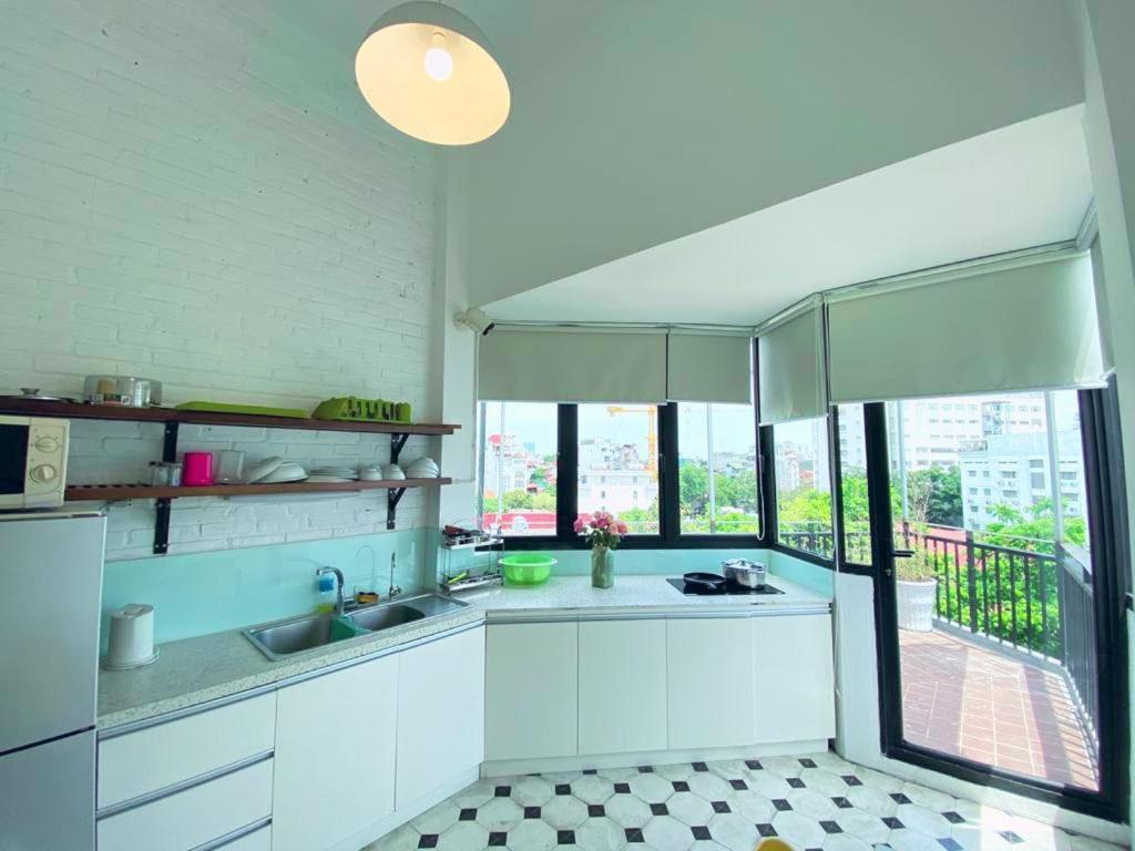 May - Amazing Rooftop Sky View 03 Homestay Hanoi
