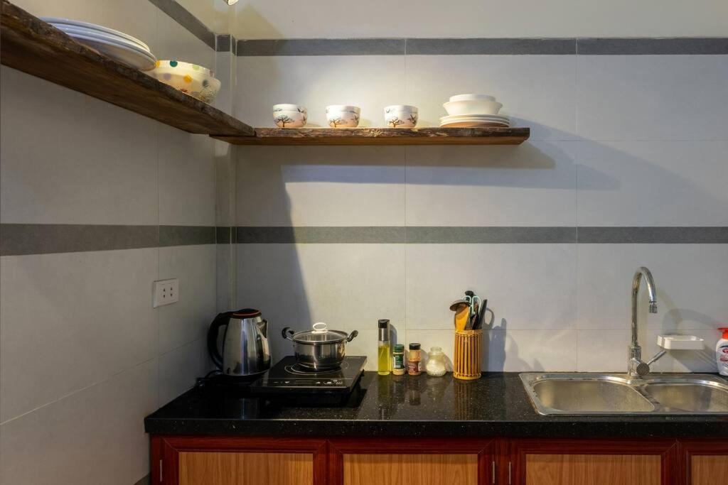 Holly's Fika Studio-projector-balcony-old Quarters * Hanoi