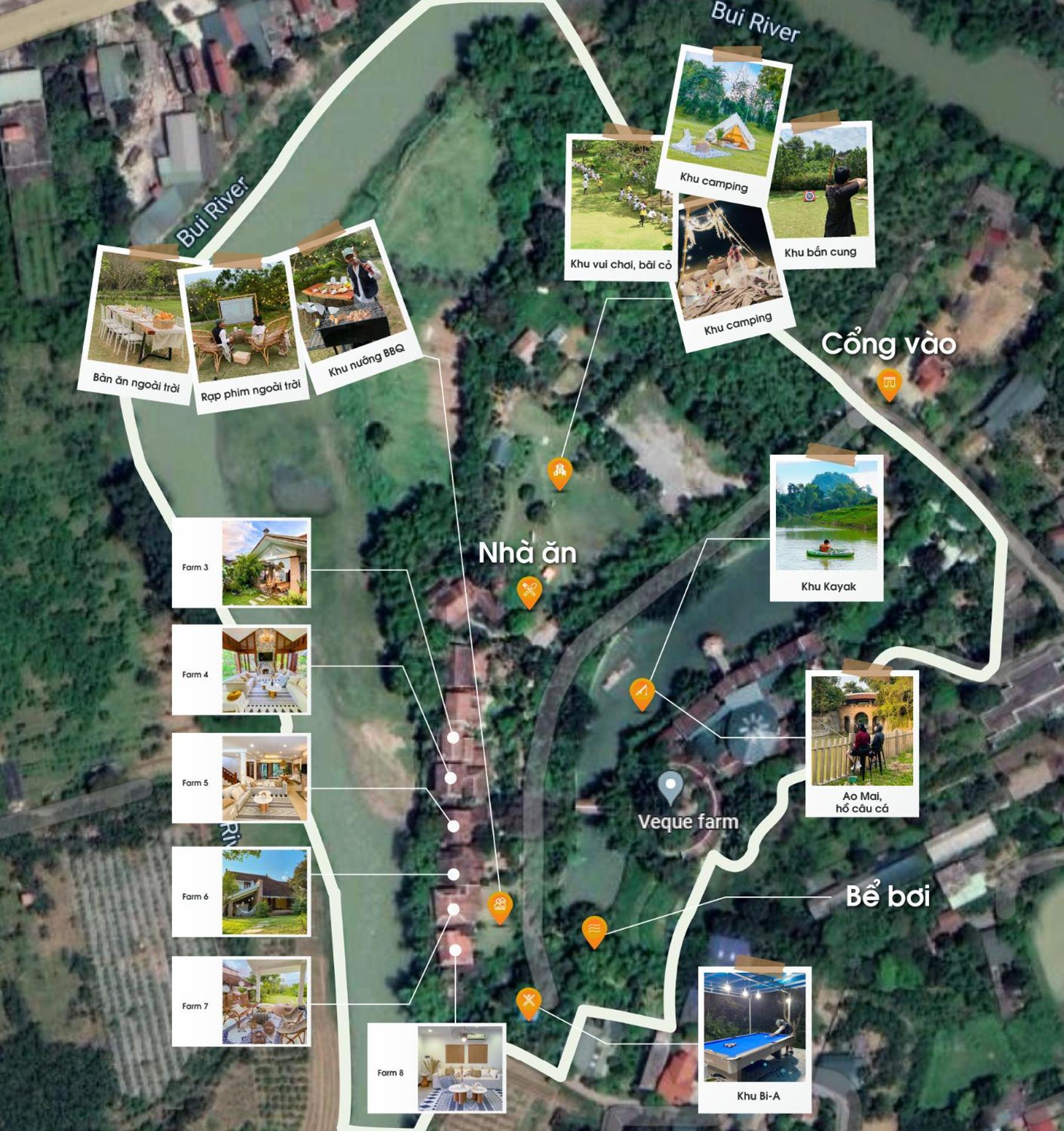 Veque Farm 08. Farm Nuoi Tho, Be Boi, Bi-a, Bbq San Vuon, Karaoke, Nha Hang, Tra Chieu Mien Phi. Hanoi