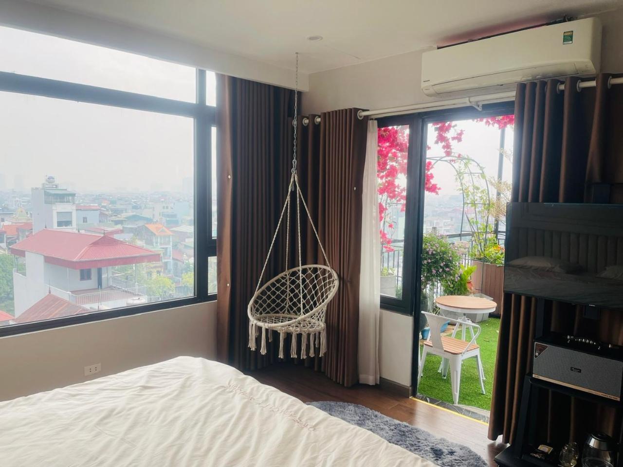 Apartment N&d Happy House- - Phong Tieu Chuan Khach San, Bep Nau Va Nha Ve Sinh Trong Khuon Vien Hanoi