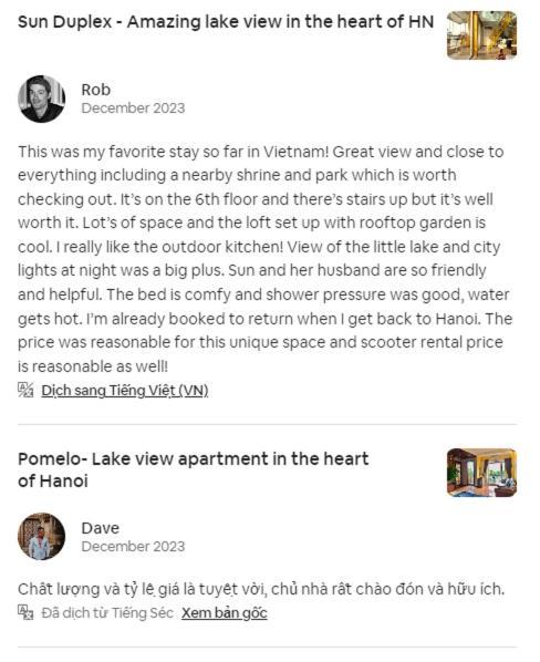 Pomelo - Sun's - View Guest house Hanoi
