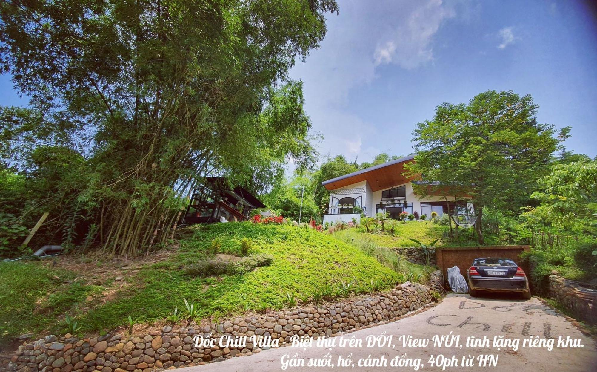 Biệt thự Doc Chill - Gan Ba Vi, View Nui, Gan Ho, 40ph Di Tu Trung Tam Ha Noi *
