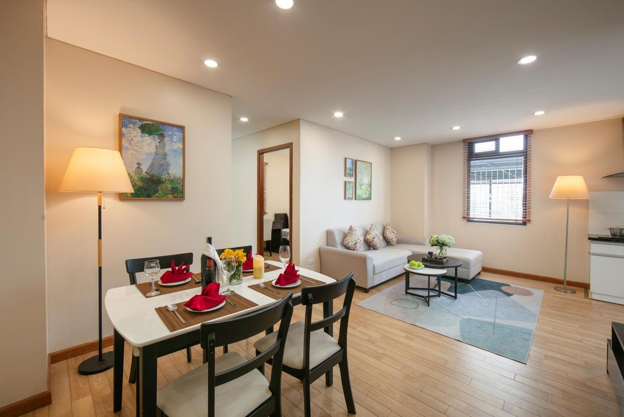 Hb Serviced - 121b Quan Hoa Apartment *