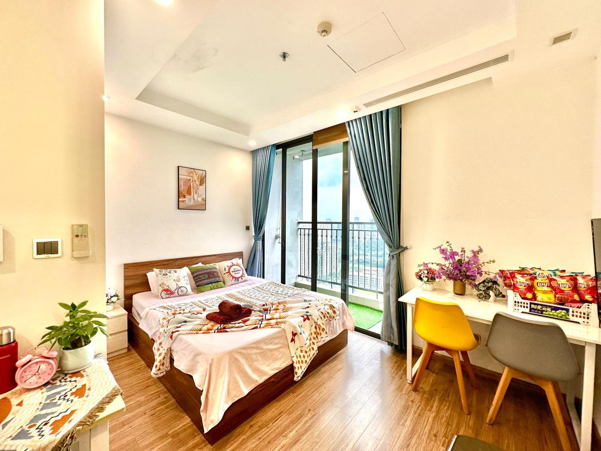Apartment High Quality Studio In Vinhomes Green Bay Near My Dinh And Keangnam *