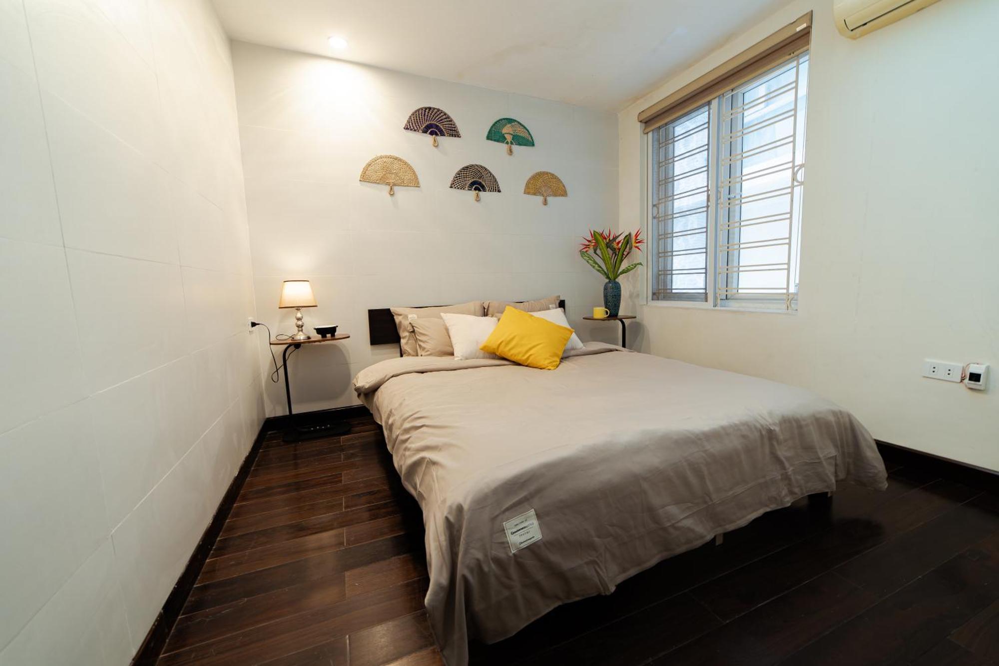 Hoan Kiem Cozy Retreat - 2 Bedroom - Netflix - Kitchen Apartment Hanoi