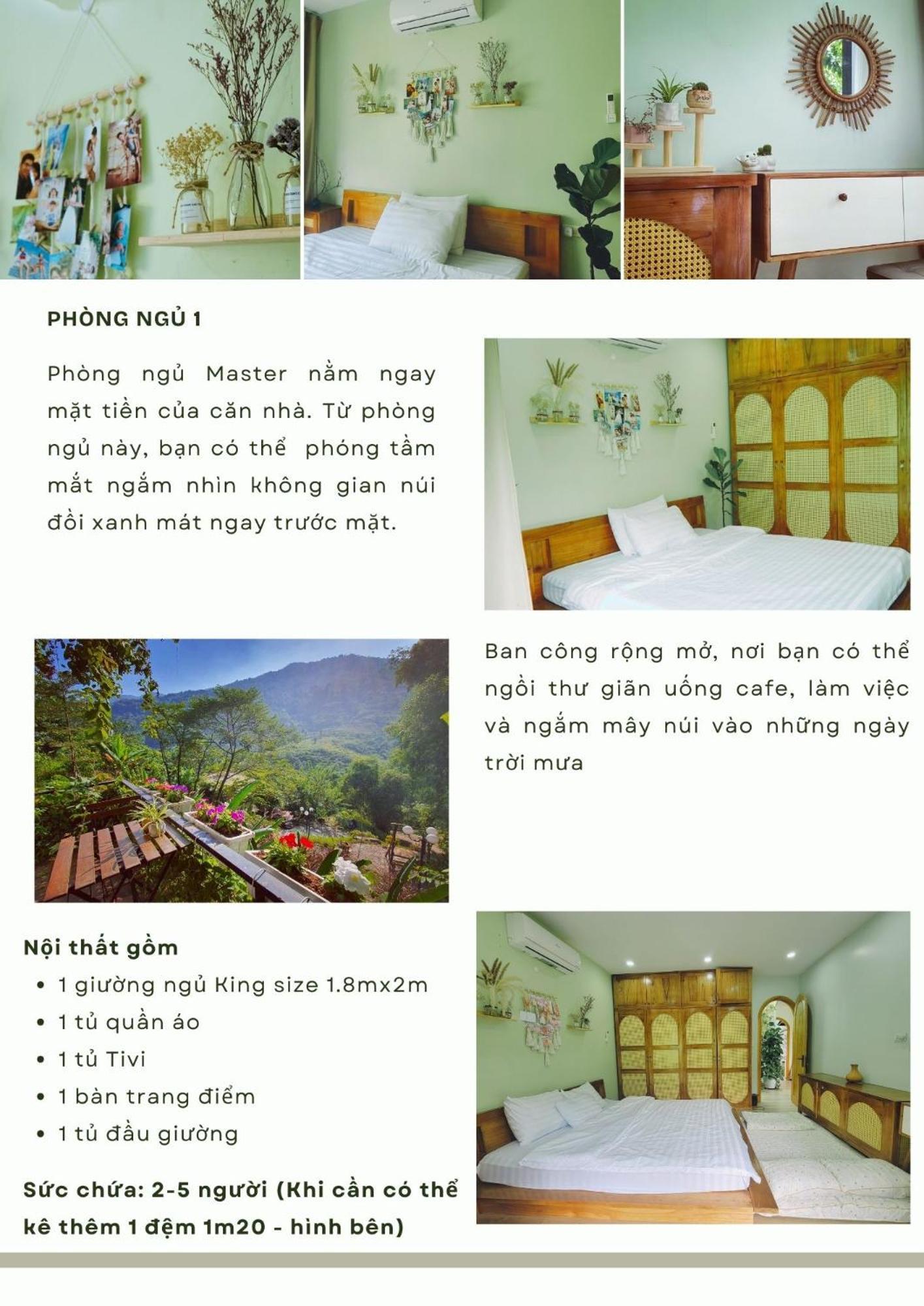 Biệt thự Doc Chill - Gan Ba Vi, View Nui, Gan Ho, 40ph Di Tu Trung Tam Ha Noi *