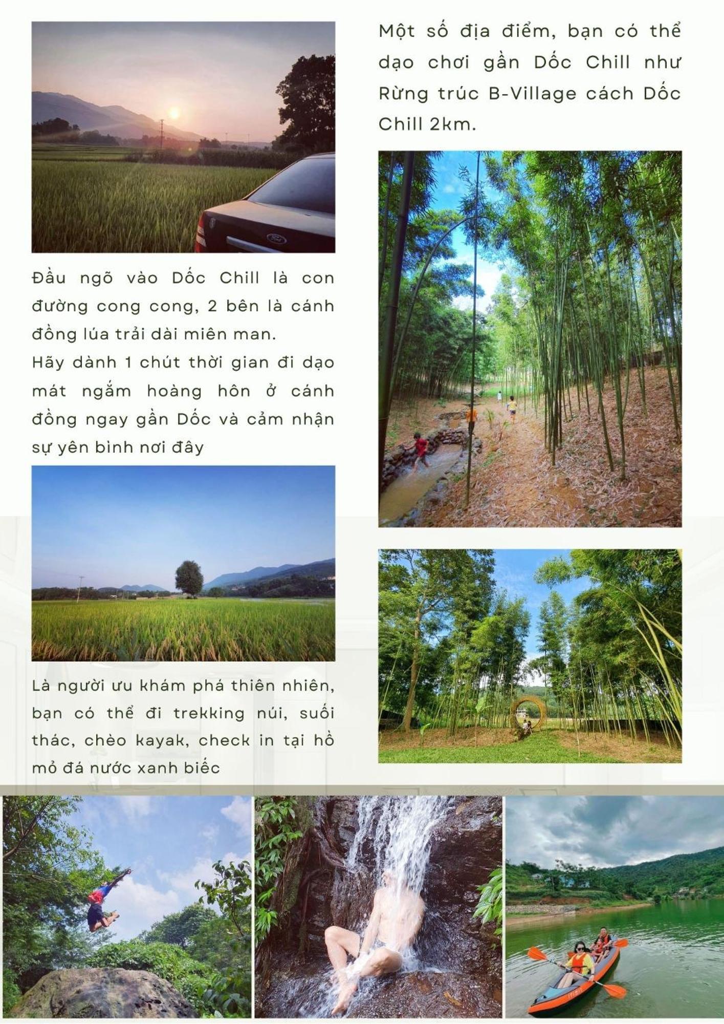 Doc Chill - Gan Ba Vi, View Nui, Gan Ho, 40ph Di Tu Trung Tam Ha Noi *