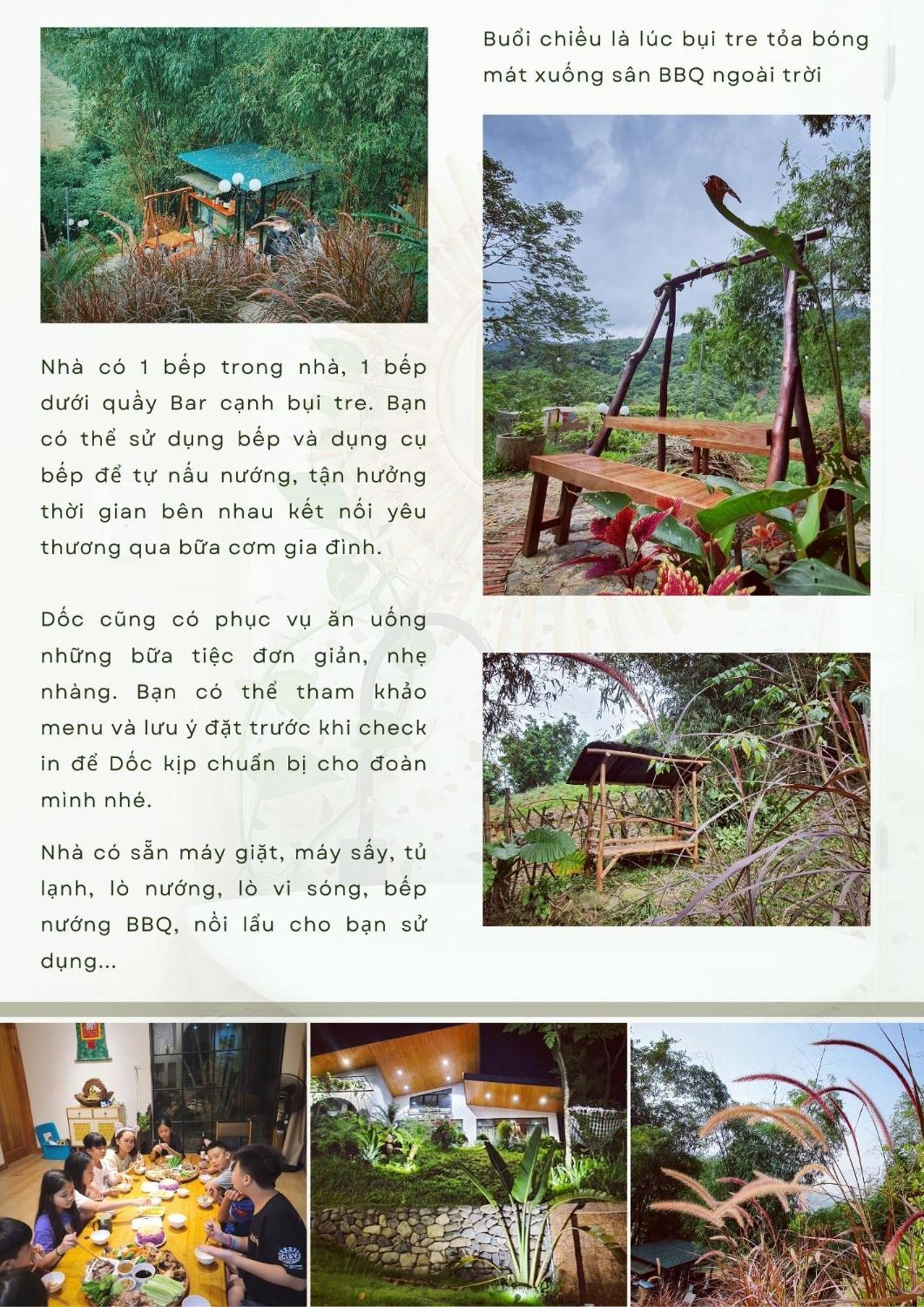 Biệt thự Doc Chill - Gan Ba Vi, View Nui, Gan Ho, 40ph Di Tu Trung Tam Ha Noi *