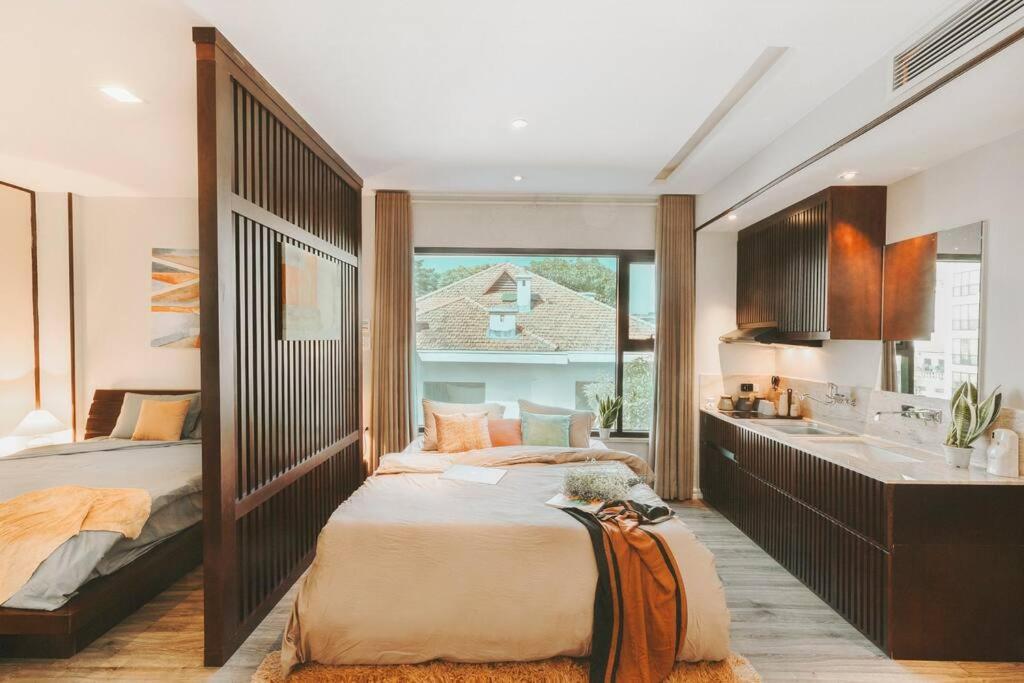 2 Beds - Elevator- Nearby Old Quarter Pangsapuri Hanoi