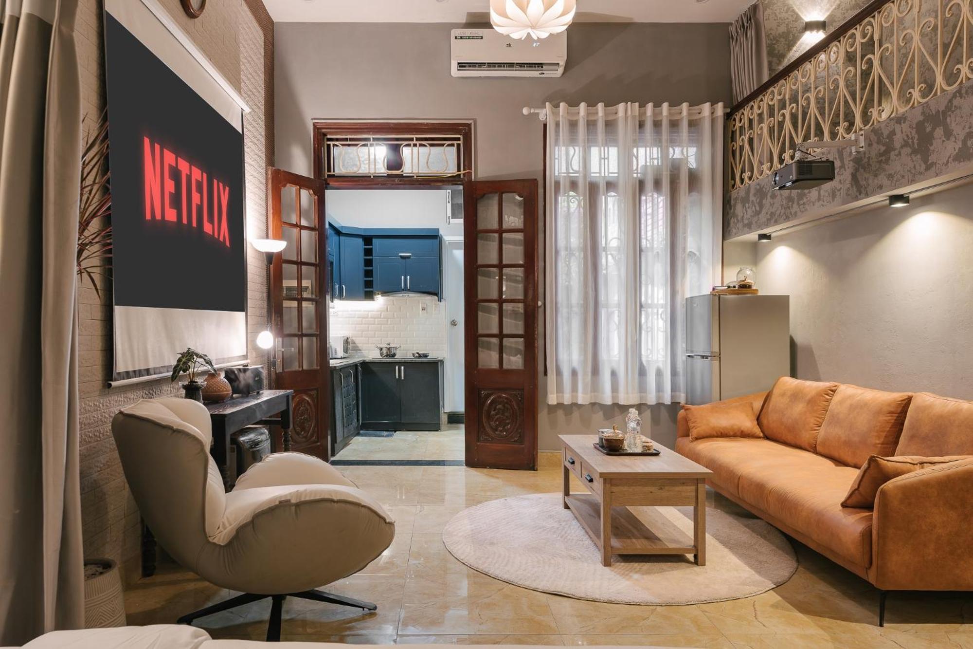 Joie Duplex-heart Of Hanoi-2min To And Night Market-home Cinema Apartment