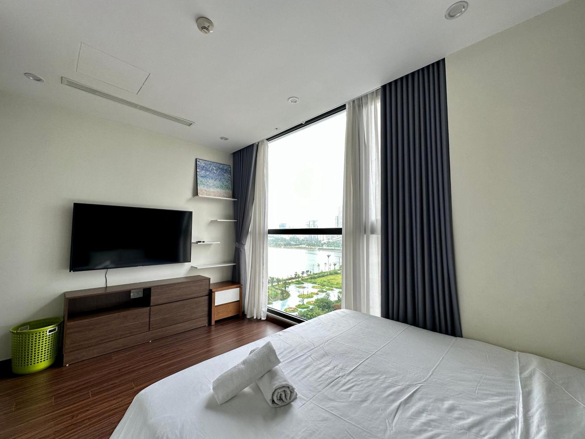 Apartamento Liliving In Skylake - Ho 3 Phong Ngu Sang Trong Voi View Ho - Near Keangnam *