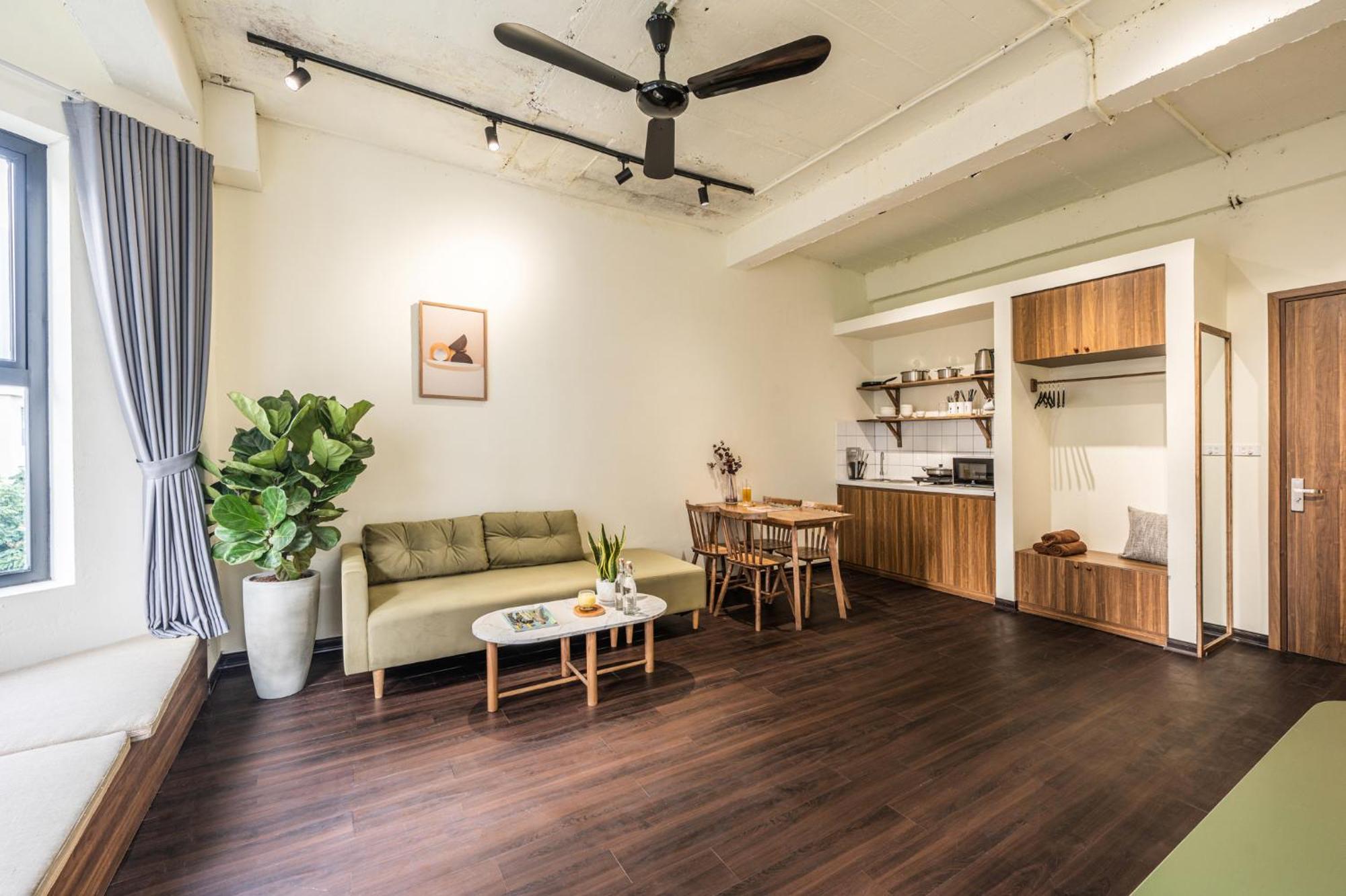 Apartment Modern - Rooftop - Sky View - Egg Coffee Class Hanoi