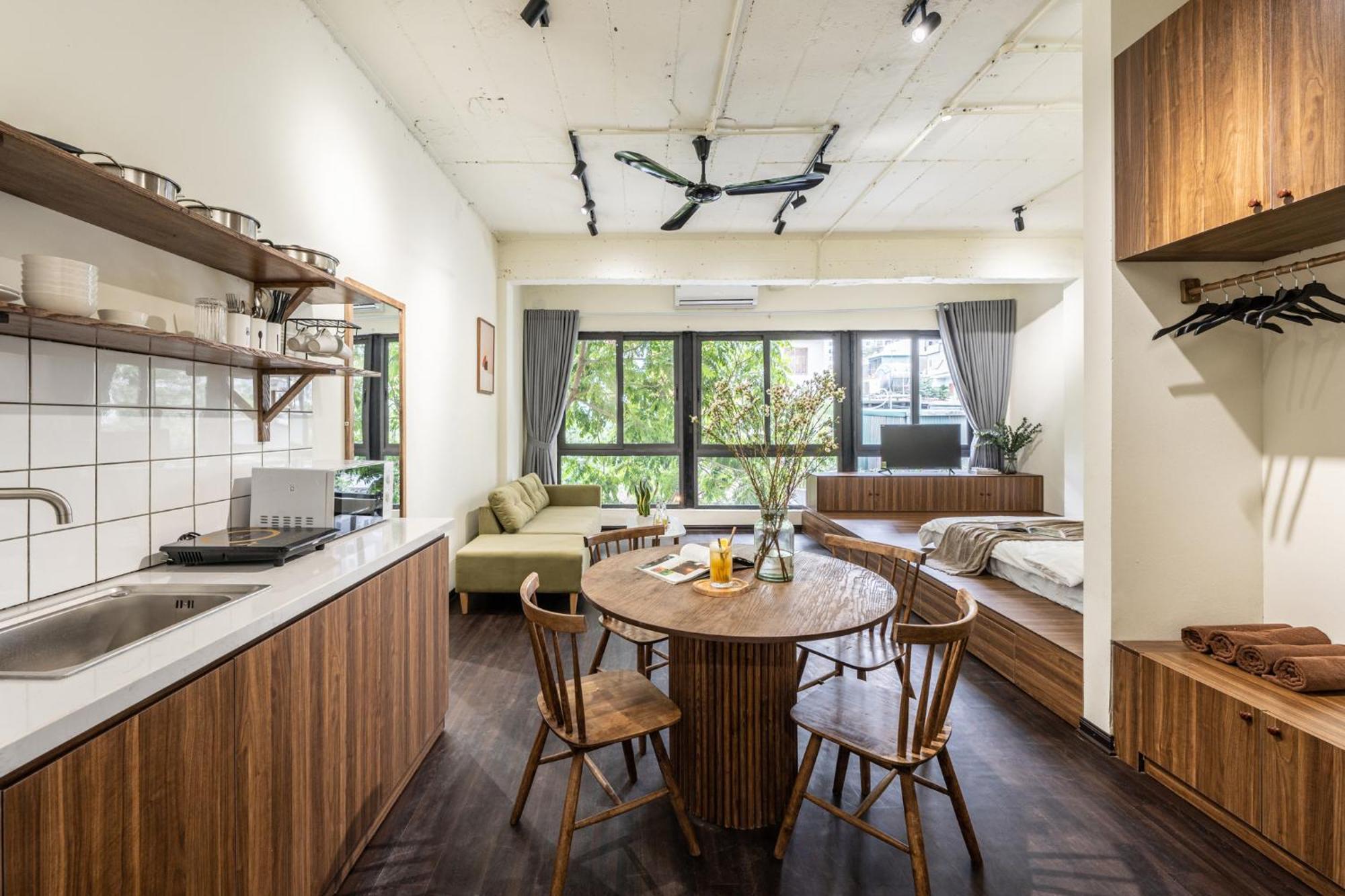 Modern - Rooftop - Sky View - Egg Coffee Class Apartment Hanoi