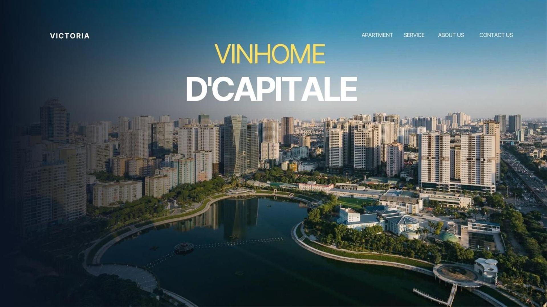 Vinhome D'capitale - Tran Duy Hung Apartment *
