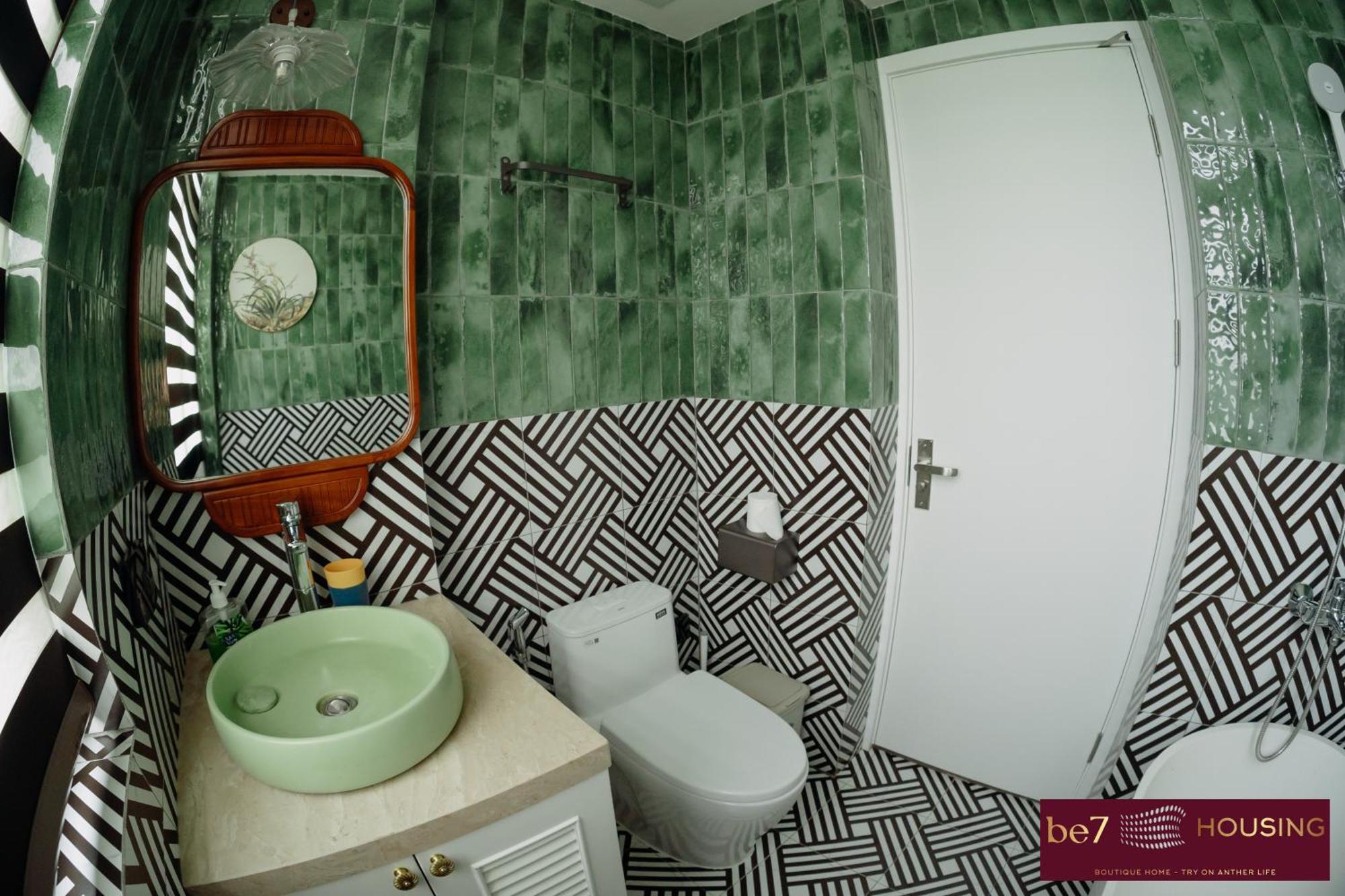 Apartment High Ser-apt -warmly & Spacious- Peaceful- Bathtub- Greenview- Nearly Bus Stop- 30mins By Car To Hanoioldquater - Vinhomes Oceanpark *