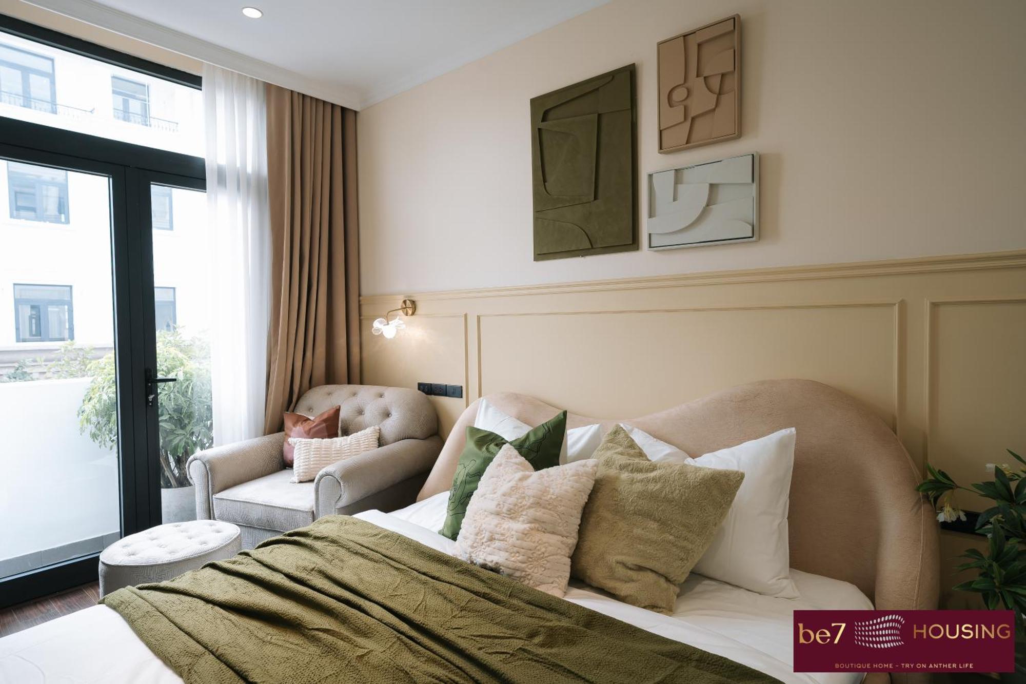 Apartment High Ser-apt -warmly & Spacious- Peaceful- Bathtub- Greenview- Nearly Bus Stop- 30mins By Car To Hanoioldquater - Vinhomes Oceanpark