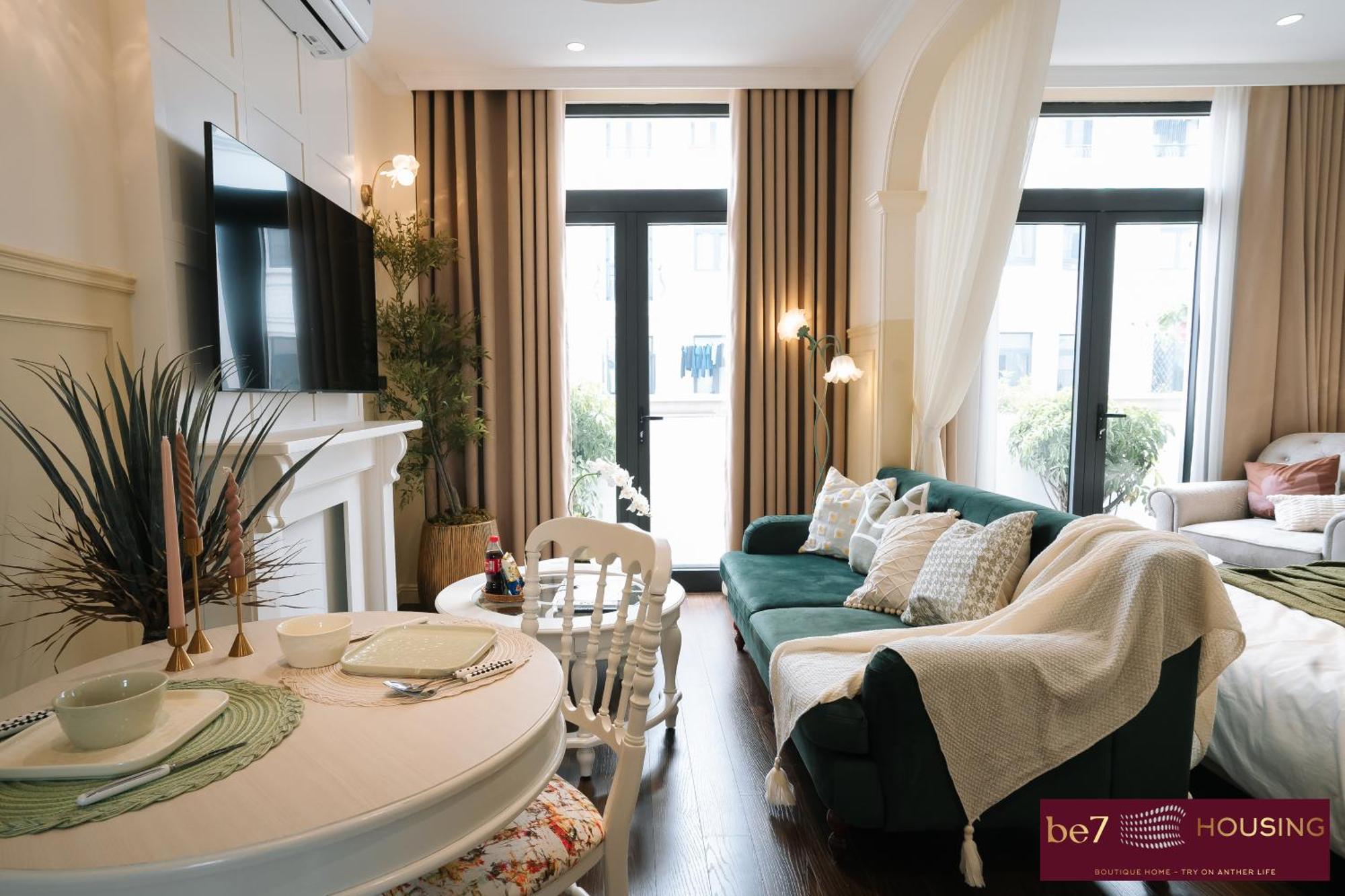 Apartment High Ser-apt -warmly & Spacious- Peaceful- Bathtub- Greenview- Nearly Bus Stop- 30mins By Car To Hanoioldquater - Vinhomes Oceanpark
