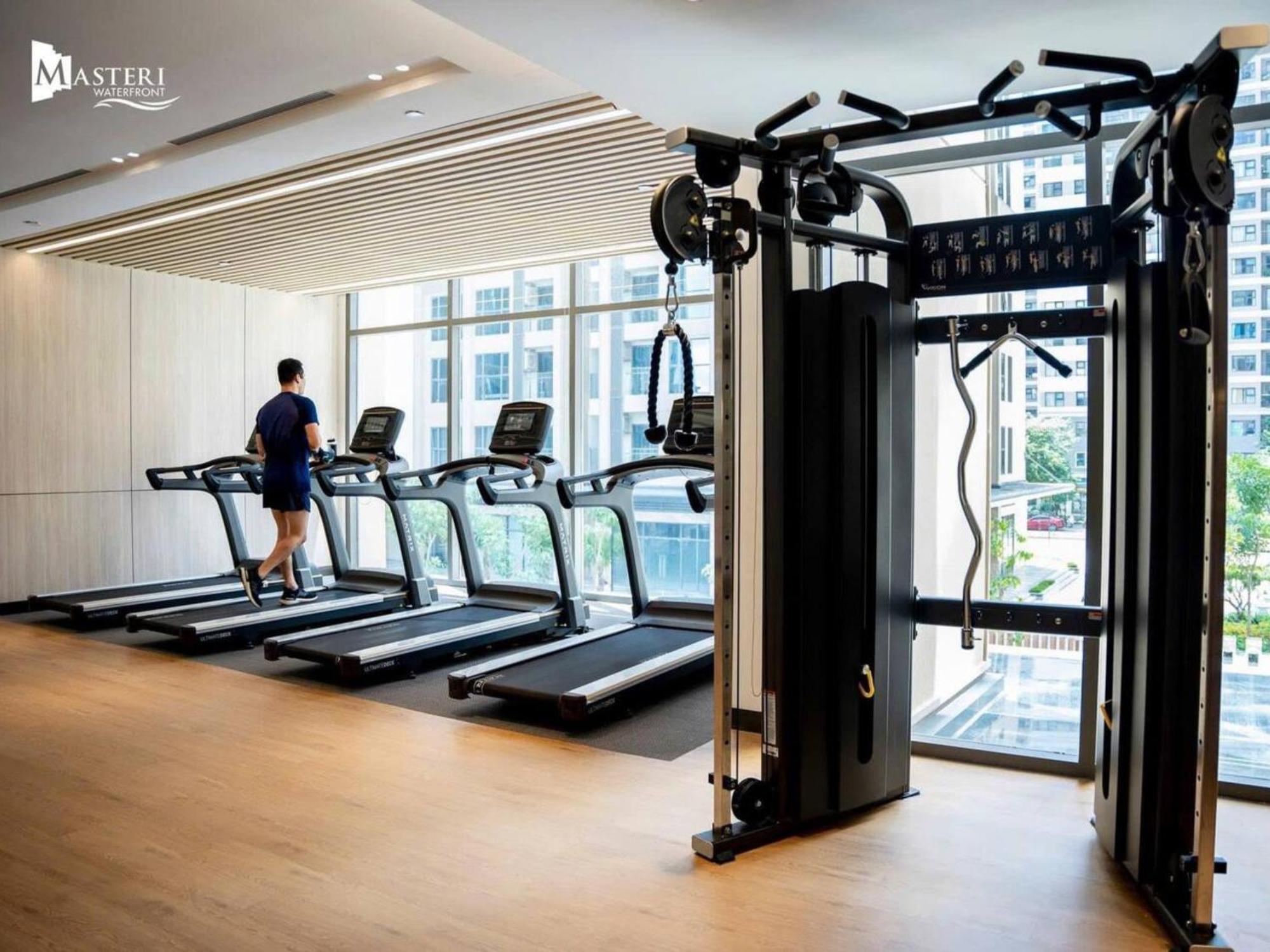 Apartment Sunny Deluxe 1-bedroom And 1-living Free Gym Hanoi