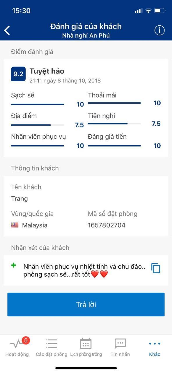 Nha Nghi An Phu Hotel