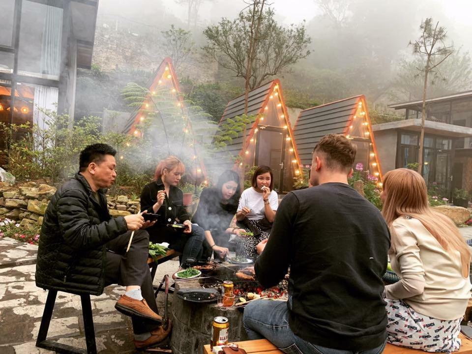 Bach Xanh House. Nha Gac Lung *