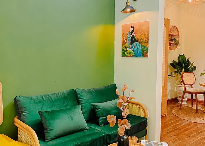 Anhouse - Rattan Apt -Balcony - 2Mins Totrainstreet - Washer