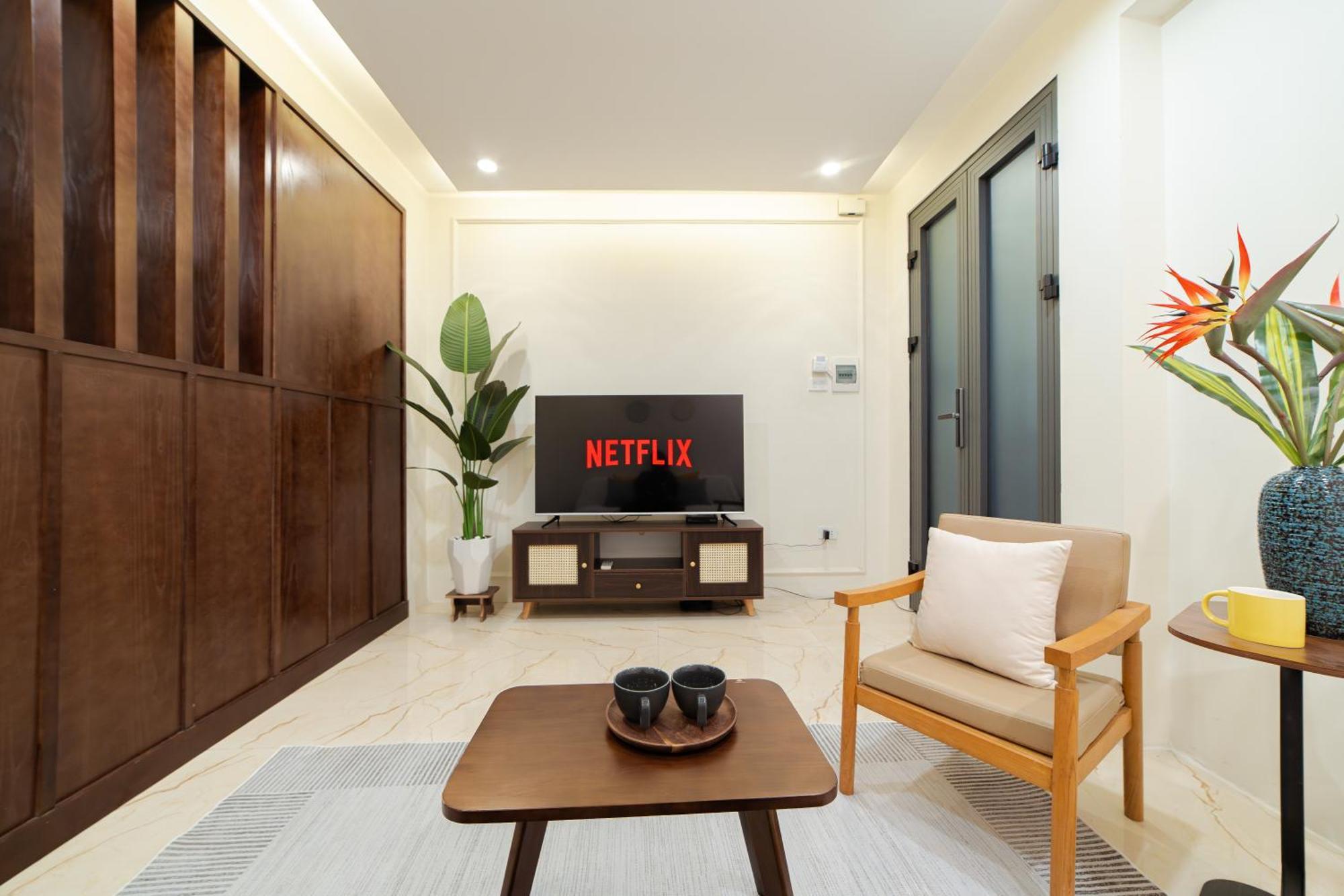 Apartment Hoan Kiem Cozy Retreat - 2 Bedroom - Netflix - Kitchen