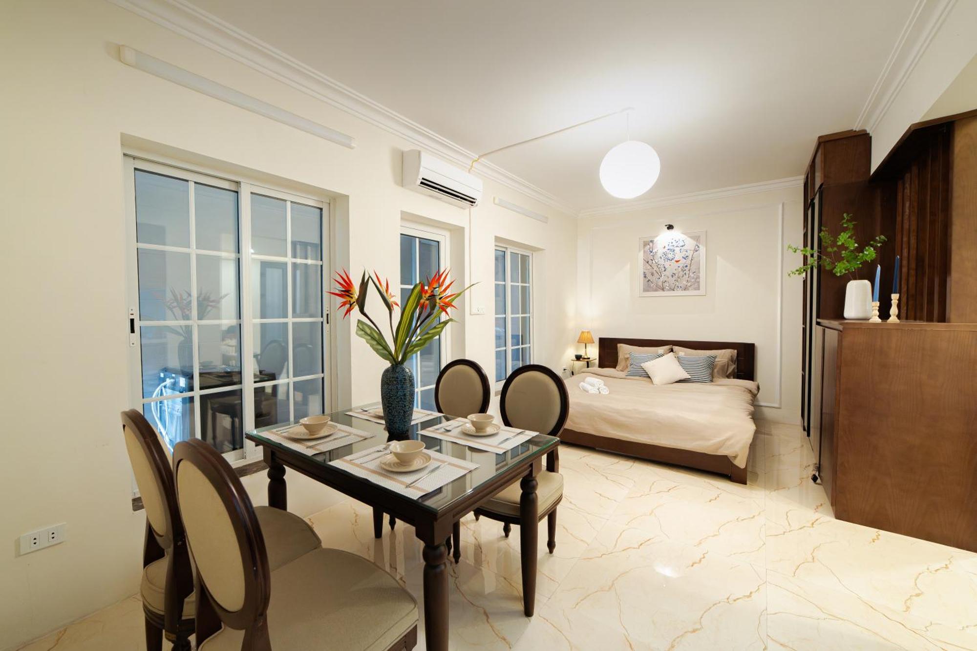 Hoan Kiem Cozy Retreat - 2 Bedroom - Netflix - Kitchen Apartment *