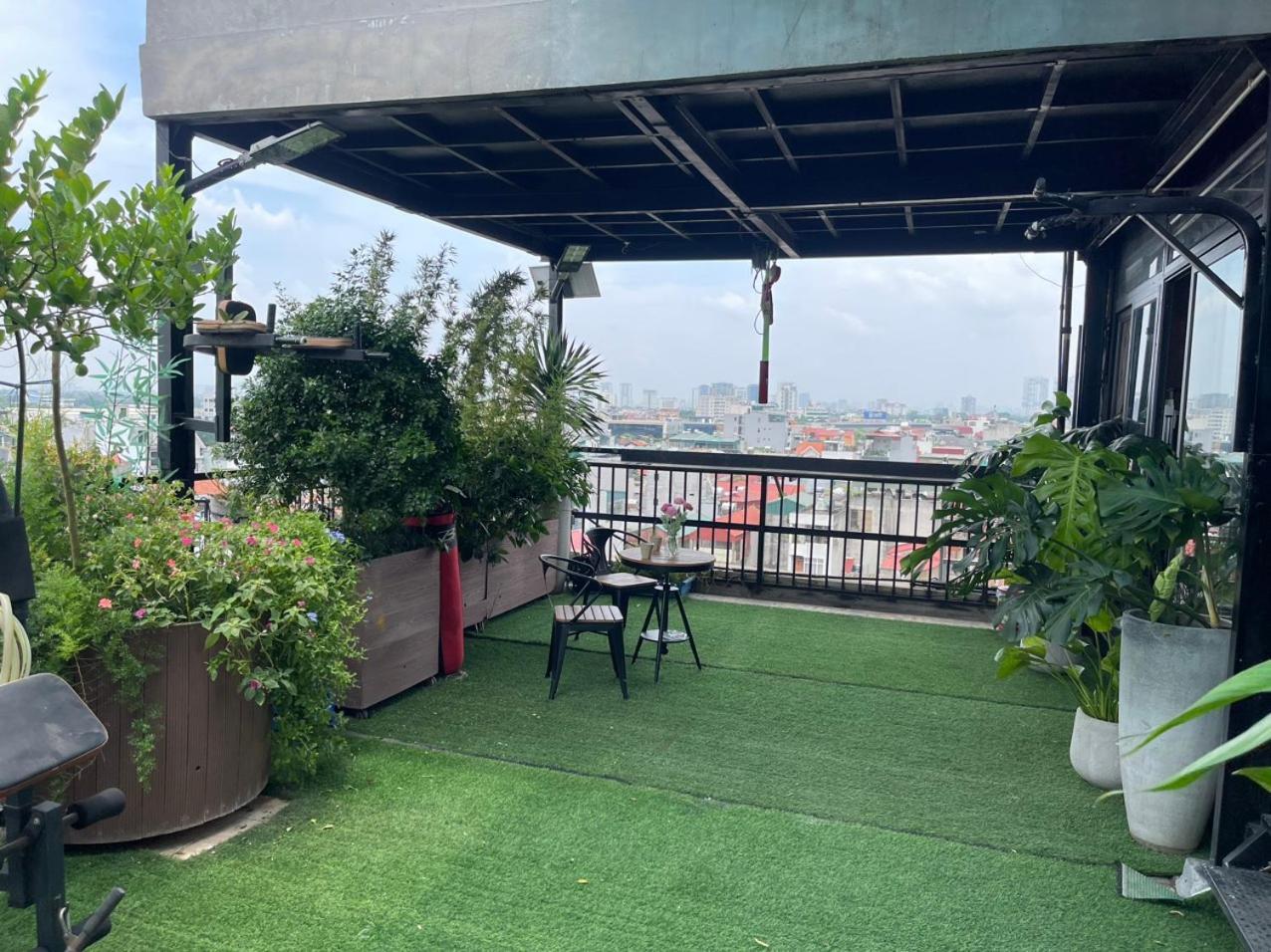 Apartment N&d Happy House- - Phong Tieu Chuan Khach San, Bep Nau Va Nha Ve Sinh Trong Khuon Vien Hanoi