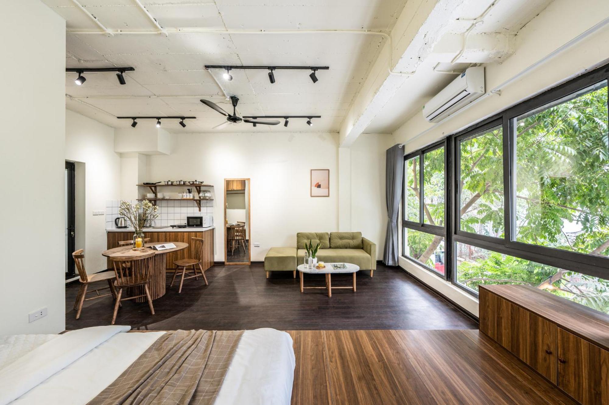 Modern - Rooftop - Sky View - Egg Coffee Class Apartment