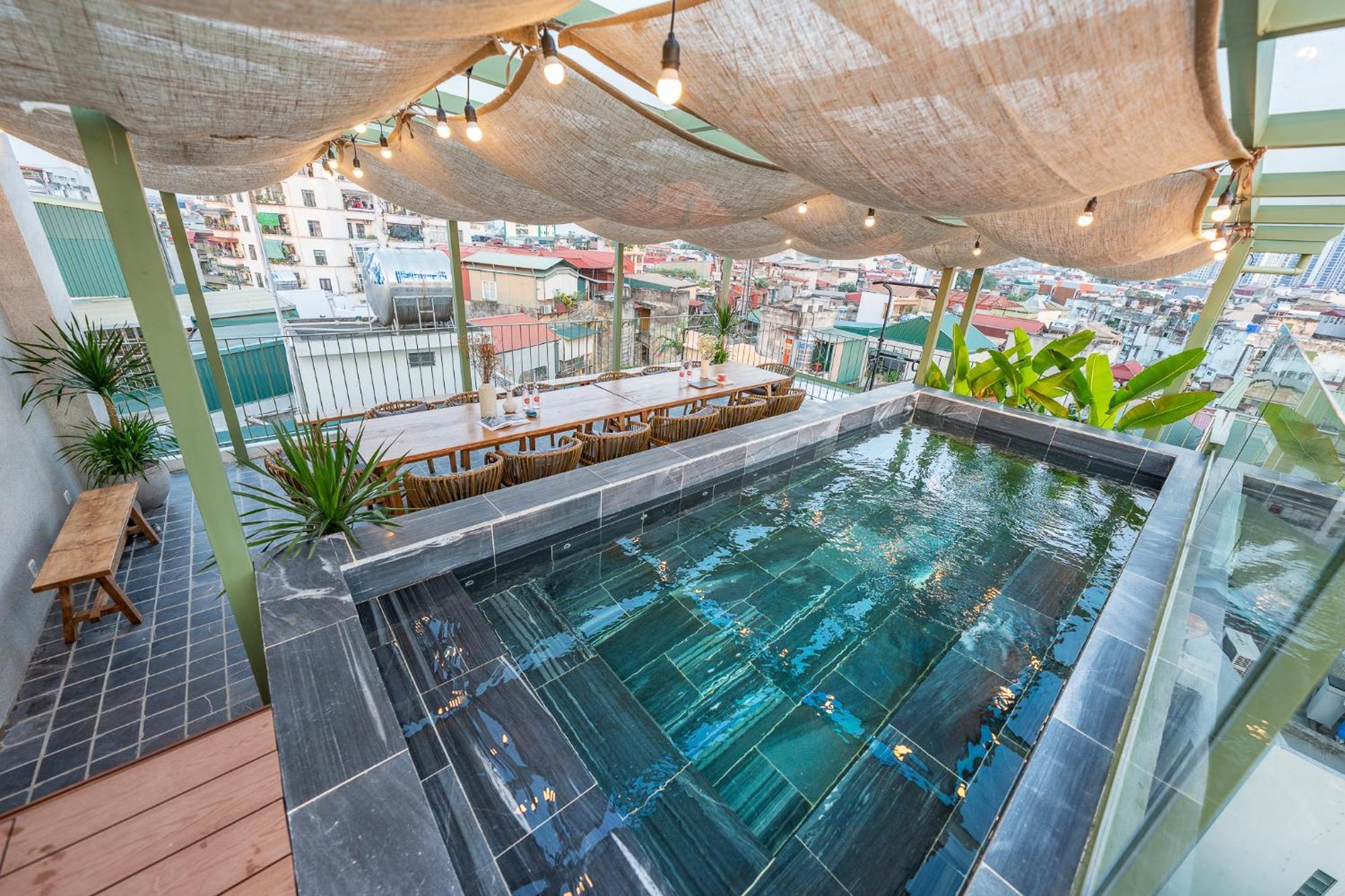 Apartamento Deluxe In Centre Hanoi-100m2 Rooftop For Group