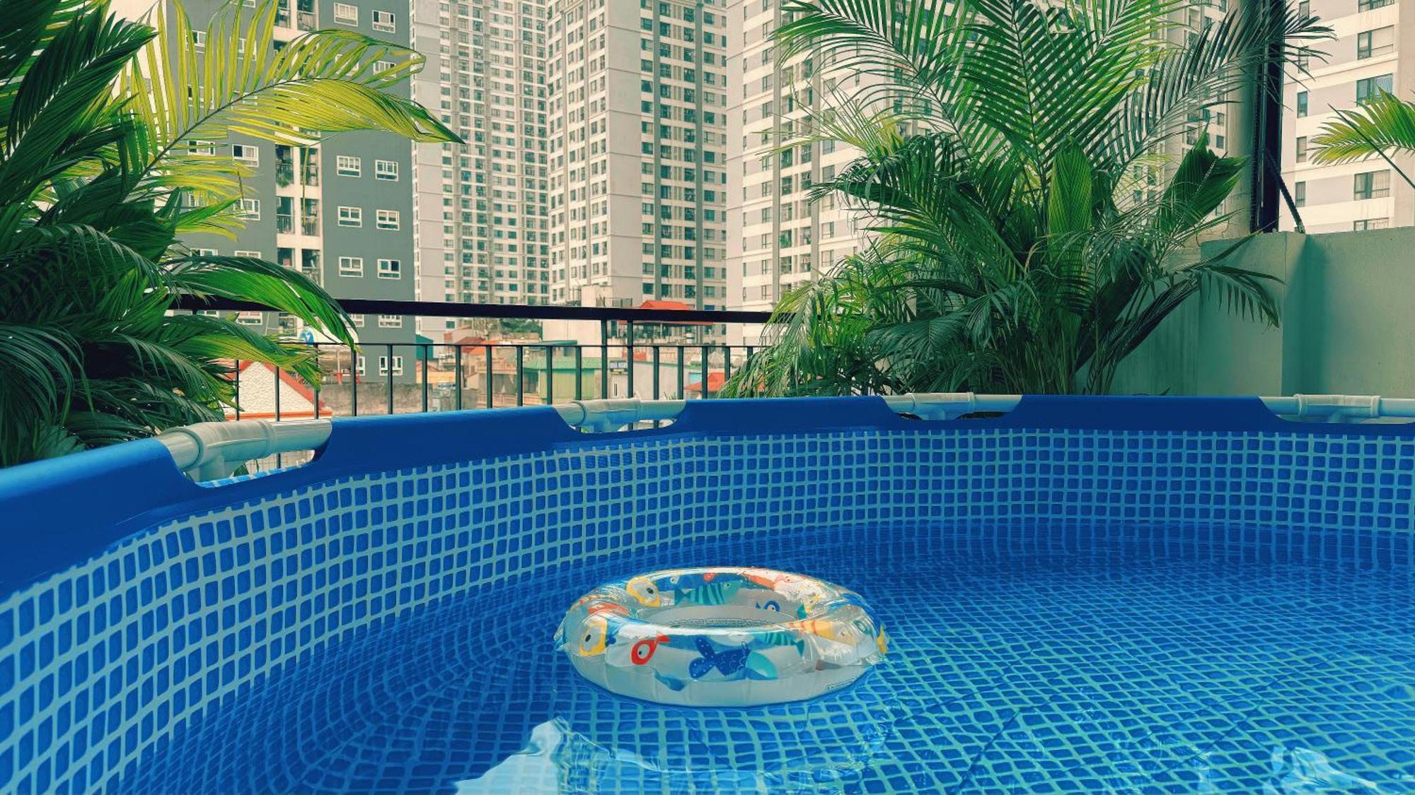 Urban - Sky View - 100m2 Rooftop - Bbq Căn hộ *