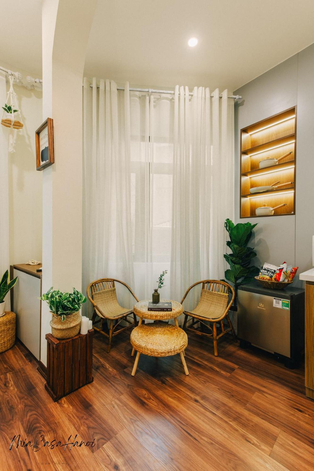 Miacasahanoi - King Bed - Free Laundry - Netflix & Rooftop Chill Khách sạn hẻo lánh